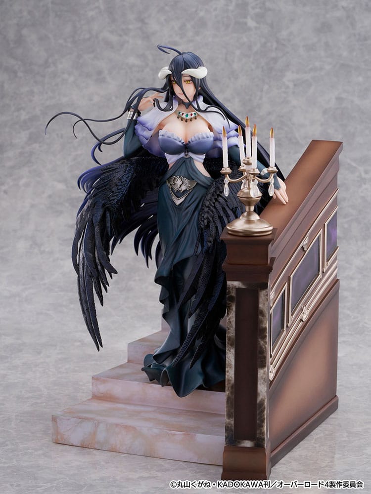 Overlord Shibuya Scramble Figuur PVC standbeeld 1/7 Albedo Jet Black Dress ver. 28 cm