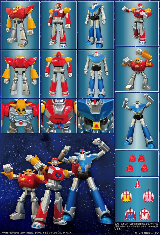 UFO Warrior Dai Apolon Neo Dynamite Actie Actiefiguur Dai Apolon 20 cm