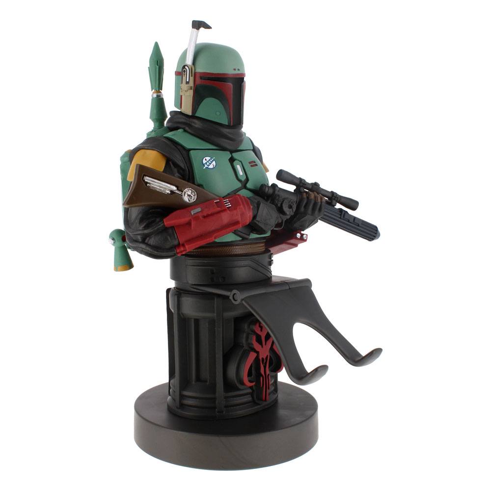 Star Wars Cable Guys laadstandaard Boba Fett 2021 20 cm