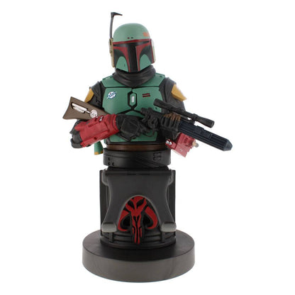 Star Wars Cable Guys laadstandaard Boba Fett 2021 20 cm