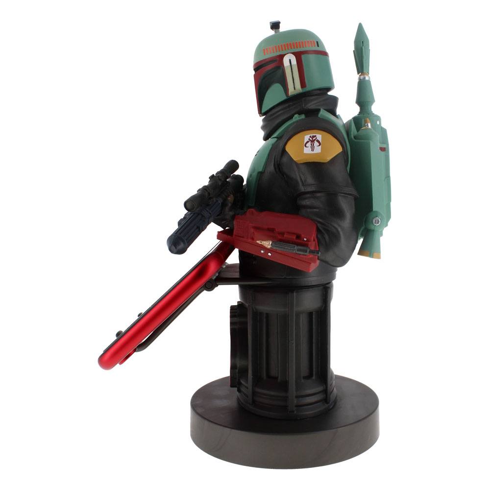 Star Wars Cable Guys laadstandaard Boba Fett 2021 20 cm