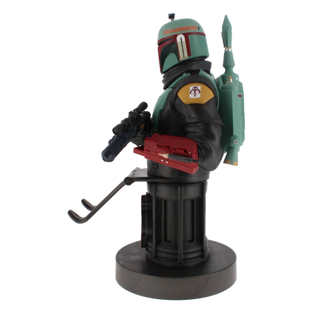 Star Wars Cable Guys laadstandaard Boba Fett 2021 20 cm