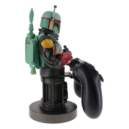 Star Wars Cable Guys laadstandaard Boba Fett 2021 20 cm