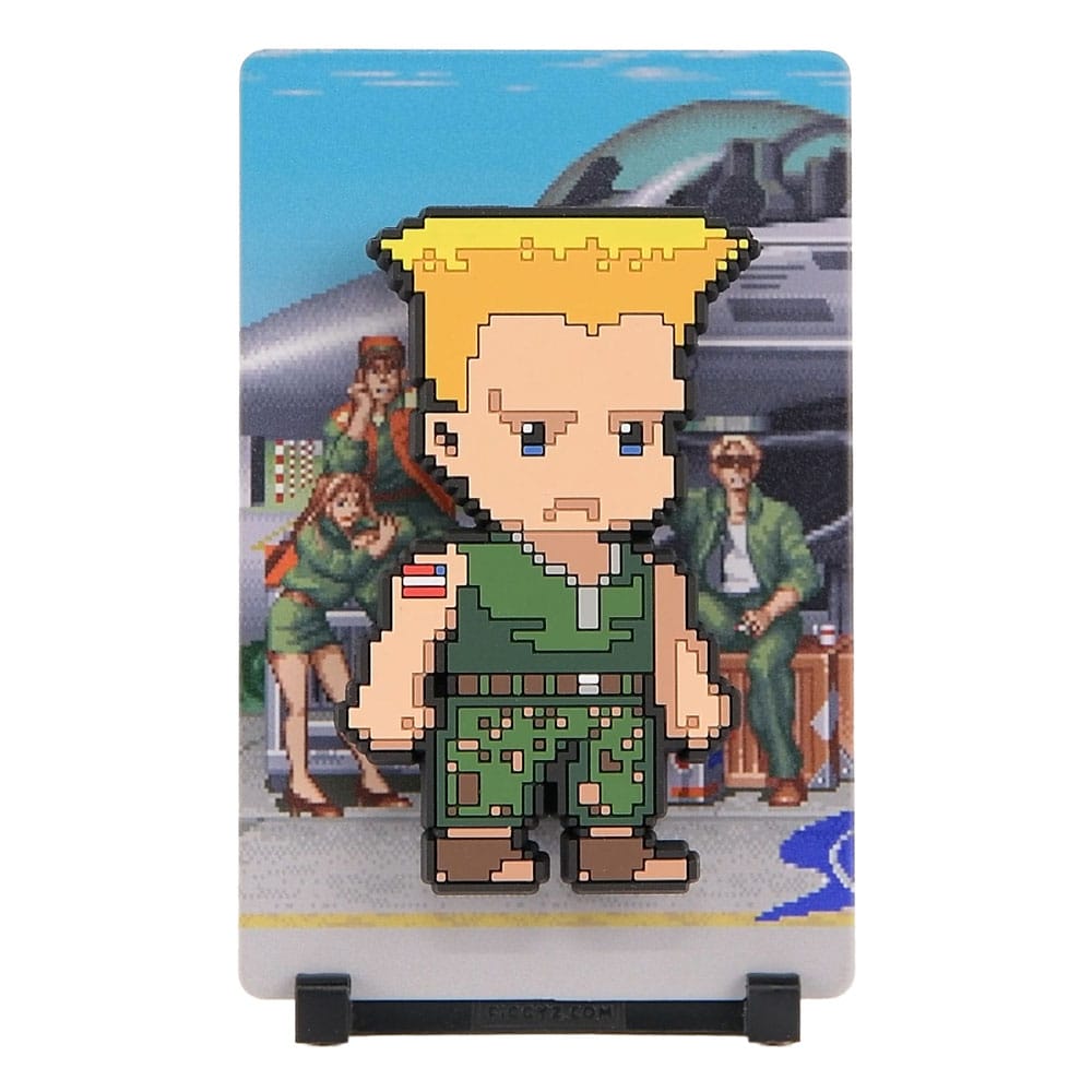 Street Fighter 2 FiGGYZ Magneet Collectible Guile 11 cm