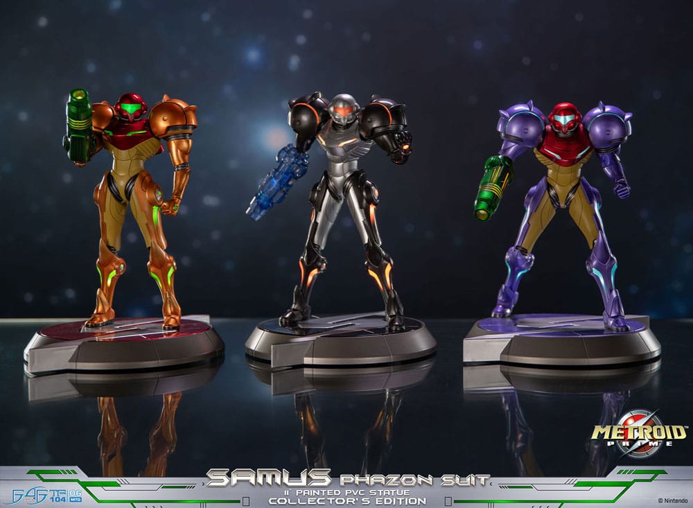 Metroid Prime PVC-beeld Samus Phazon-pak Collector's Edition 28 cm