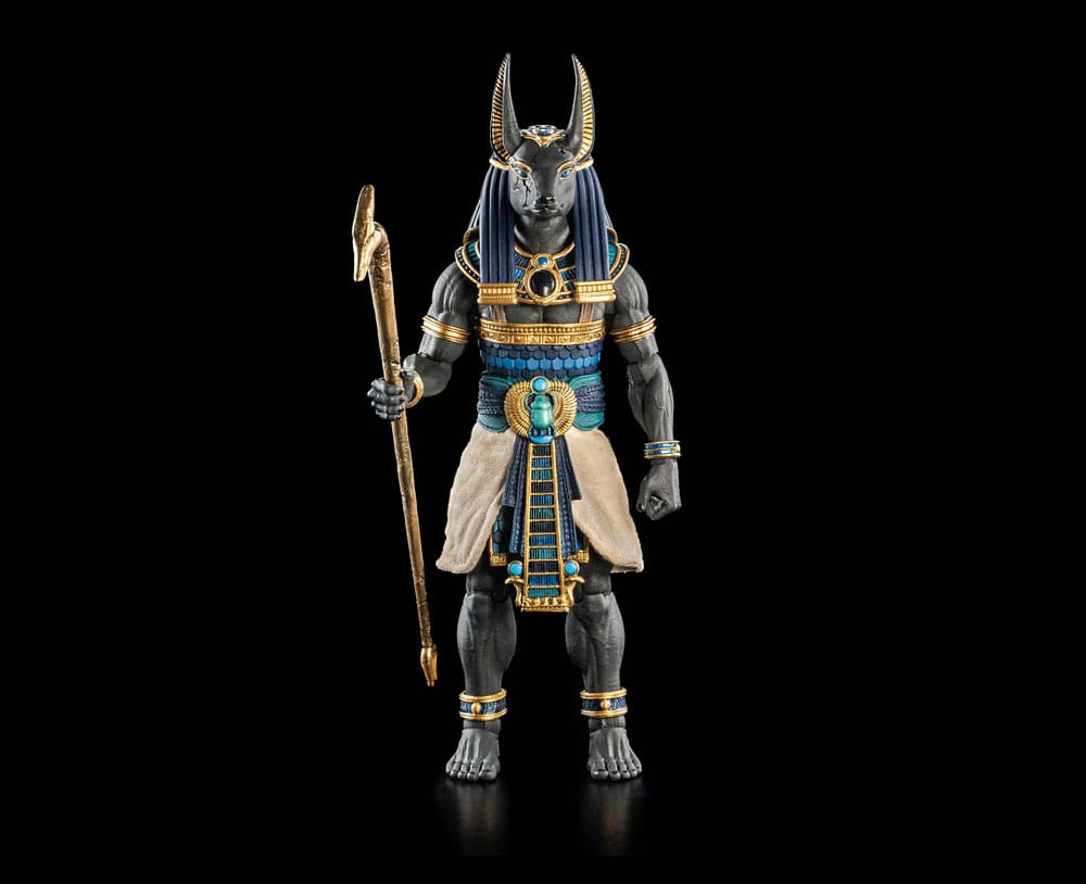 Figura Obscura Actiefiguur Anubis Zwart & Blauw