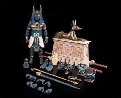 Figura Obscura Actiefiguur Anubis Zwart & Blauw