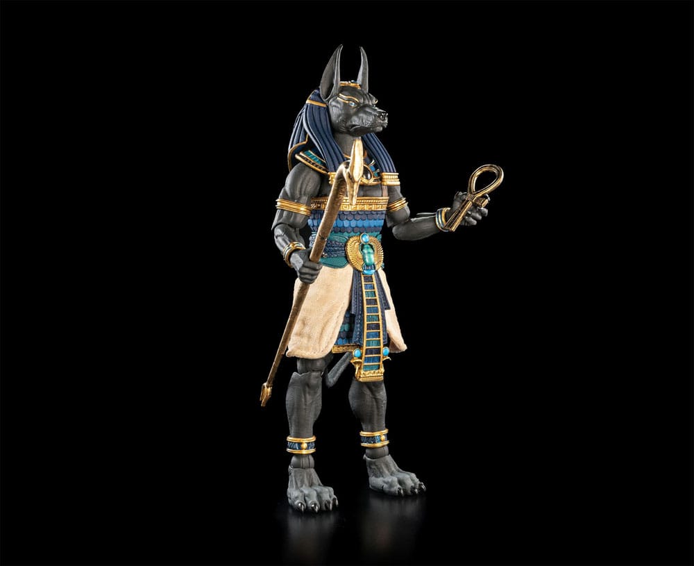 Figura Obscura Actiefiguur Anubis Zwart & Blauw