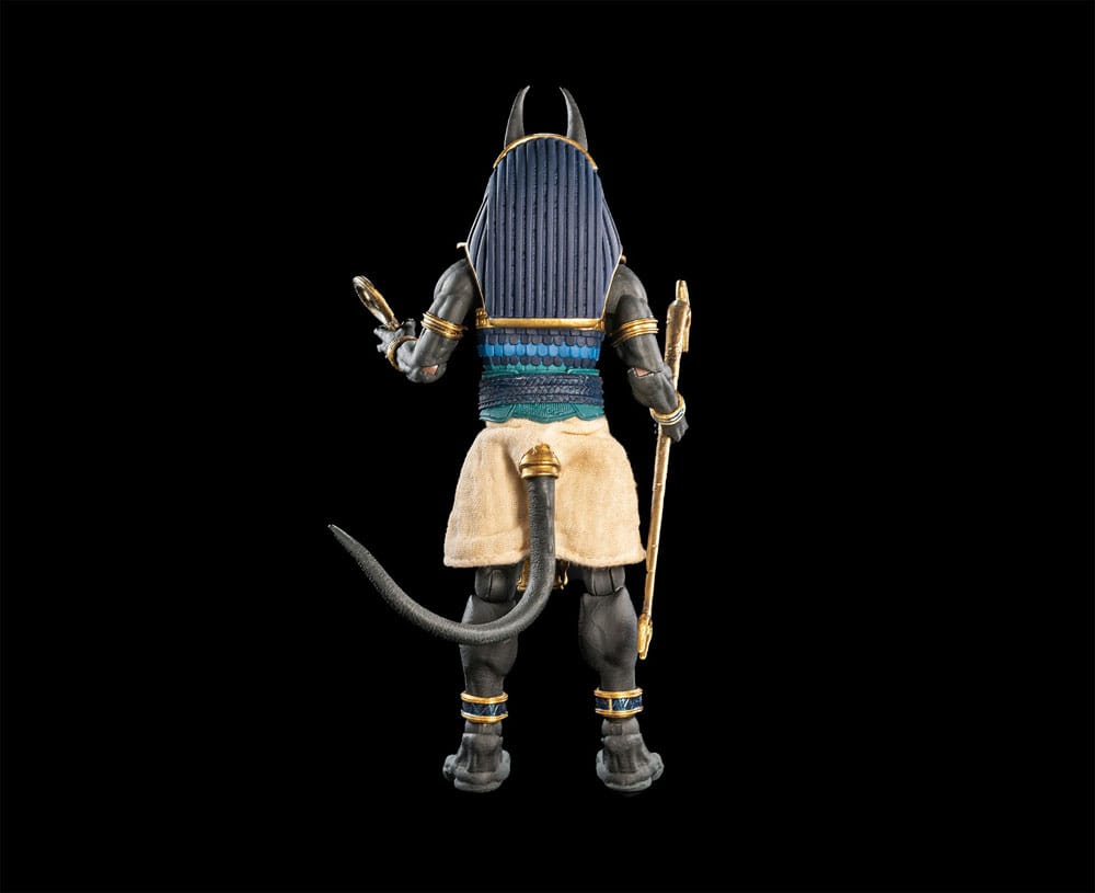 Figura Obscura Actiefiguur Anubis Zwart & Blauw