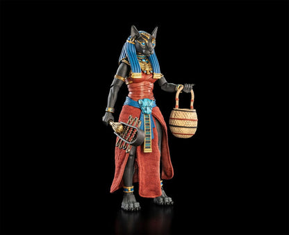 Figura Obscura Actiefiguur Bastet Zwart & Rood