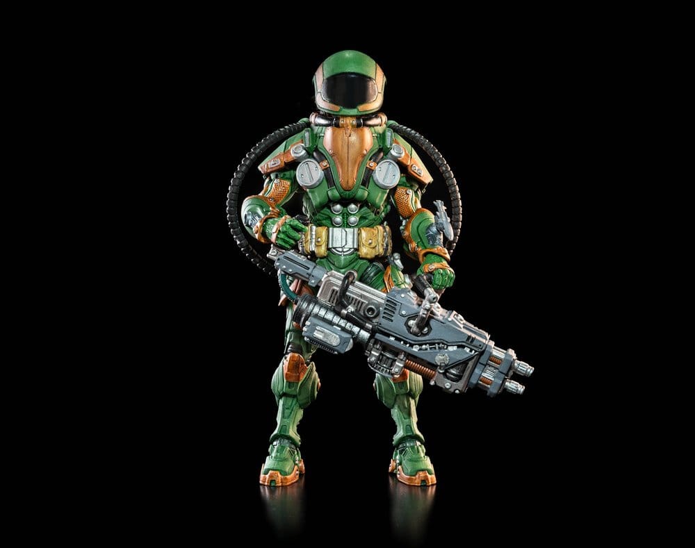 Cosmic Legions Actiefiguur T.U.5.C.C. Zware kanonnier