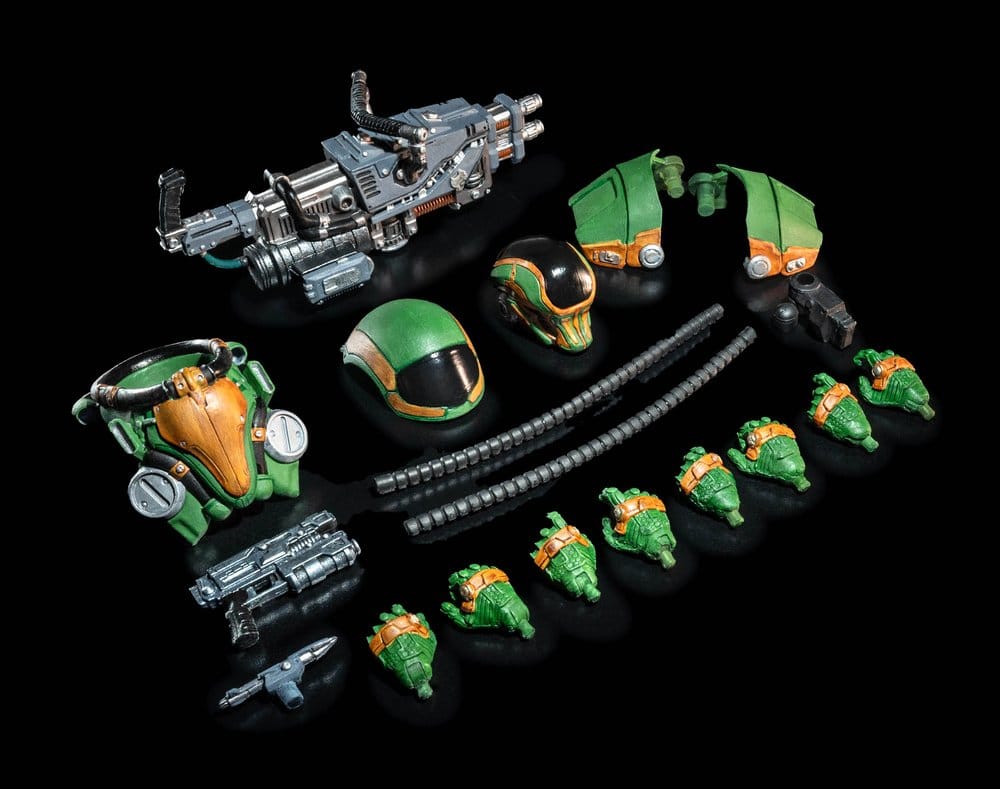 Cosmic Legions Actiefiguur T.U.5.C.C. Zware kanonnier