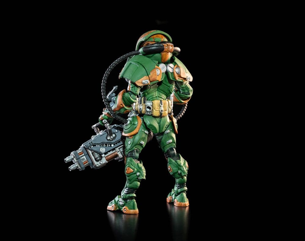Cosmic Legions Actiefiguur T.U.5.C.C. Zware kanonnier