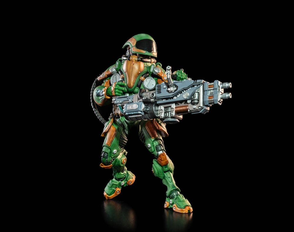 Cosmic Legions Actiefiguur T.U.5.C.C. Zware kanonnier