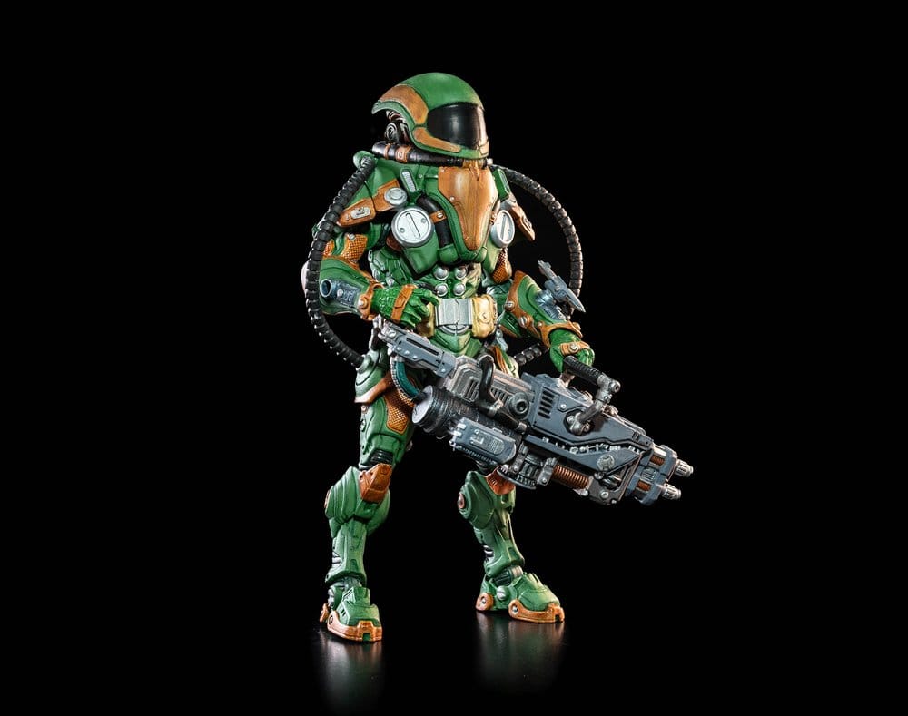 Cosmic Legions Actiefiguur T.U.5.C.C. Zware kanonnier