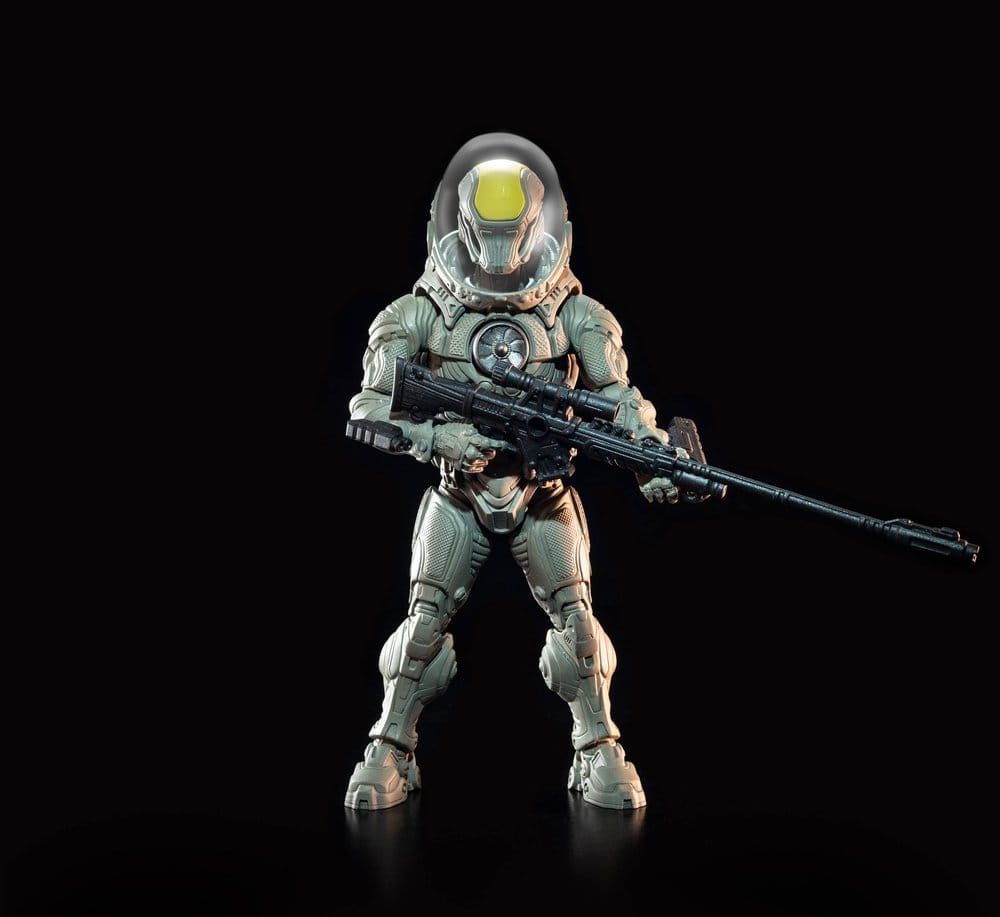 Cosmic Legions Actiefiguur T.U.5.C.C. Bouwer van het Sentry-legioen