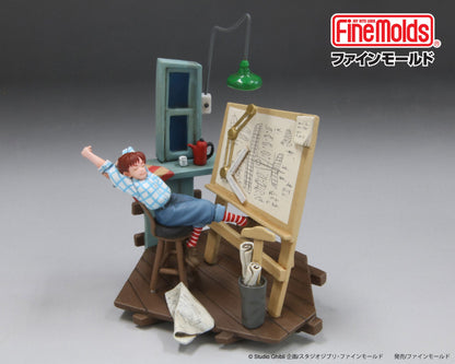Porco Rosso modelbouwpakket 1/48 Om Sleepless Fio te schilderen
