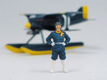Porco Rosso-modelset met figuur 1/48 Curtiss R3C-0 watervliegtuig en Curtis