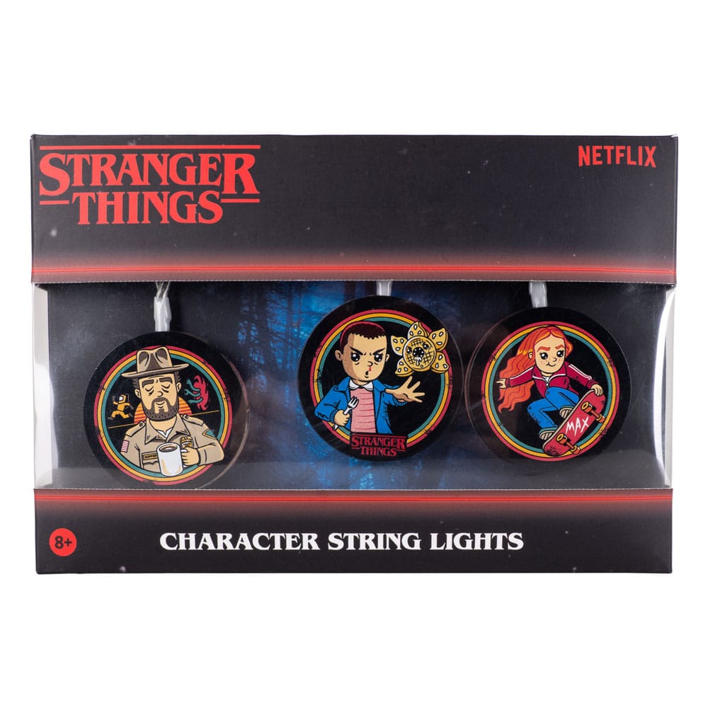 Stranger Things String Lights-personages