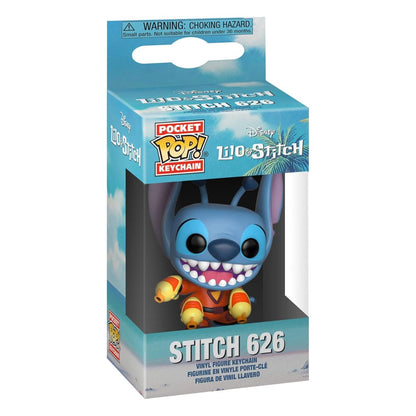 Lilo & Stitch Pop! Vinylsleutelhangers 4 cm steek met blasterweergave (12)