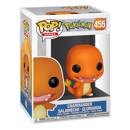 Pokemon Pop! Games vinyl figuur charmander (EMEA) 9 cm
