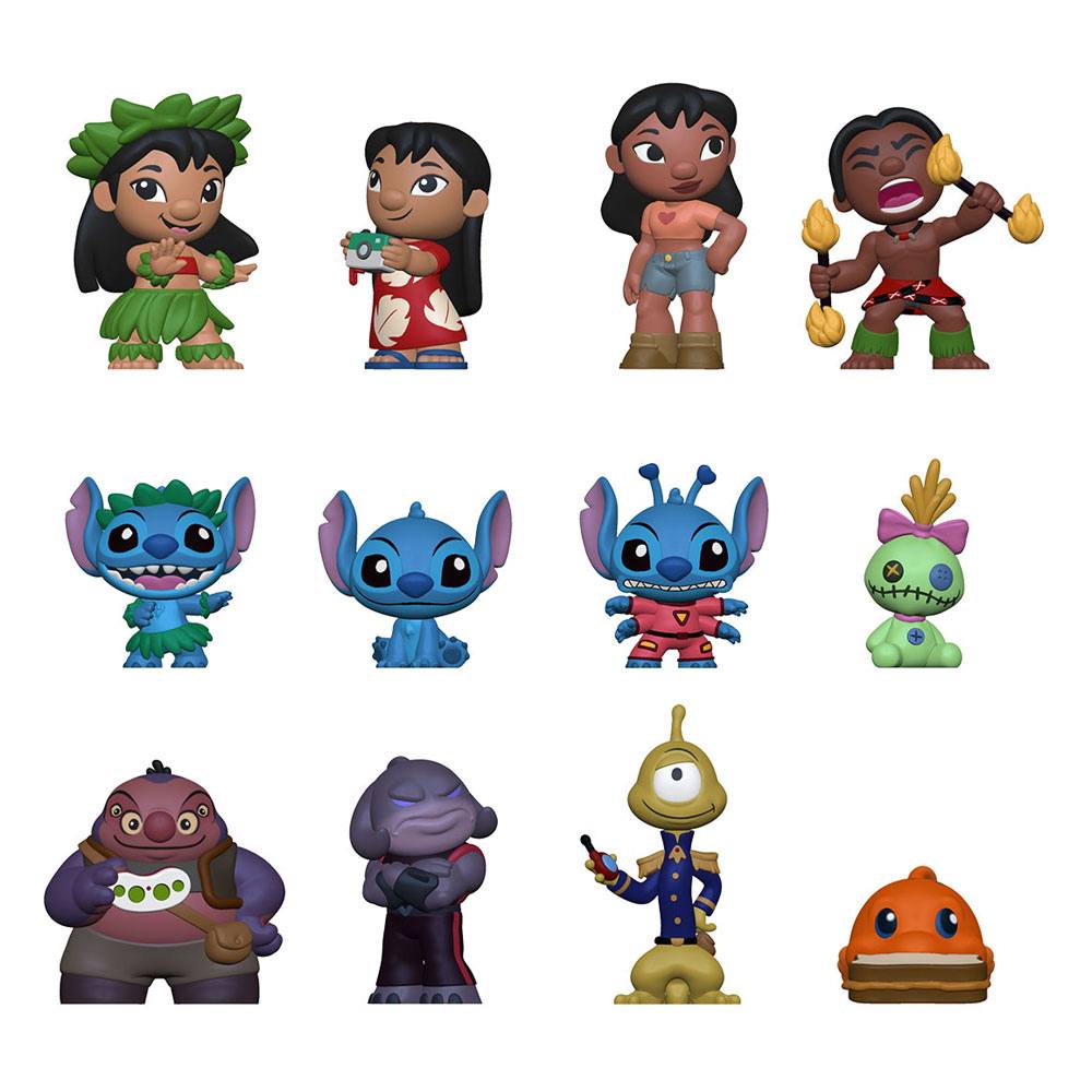 Lilo & Stitch Mystery Minifiguren 5 cm display (12)