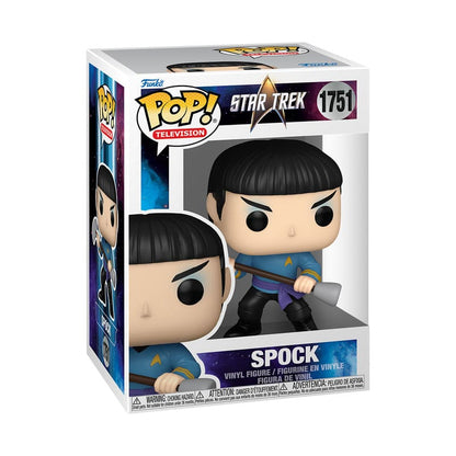 Star Trek POP!&Buddy TV vinylfiguur Spock met WPN 9 cm
