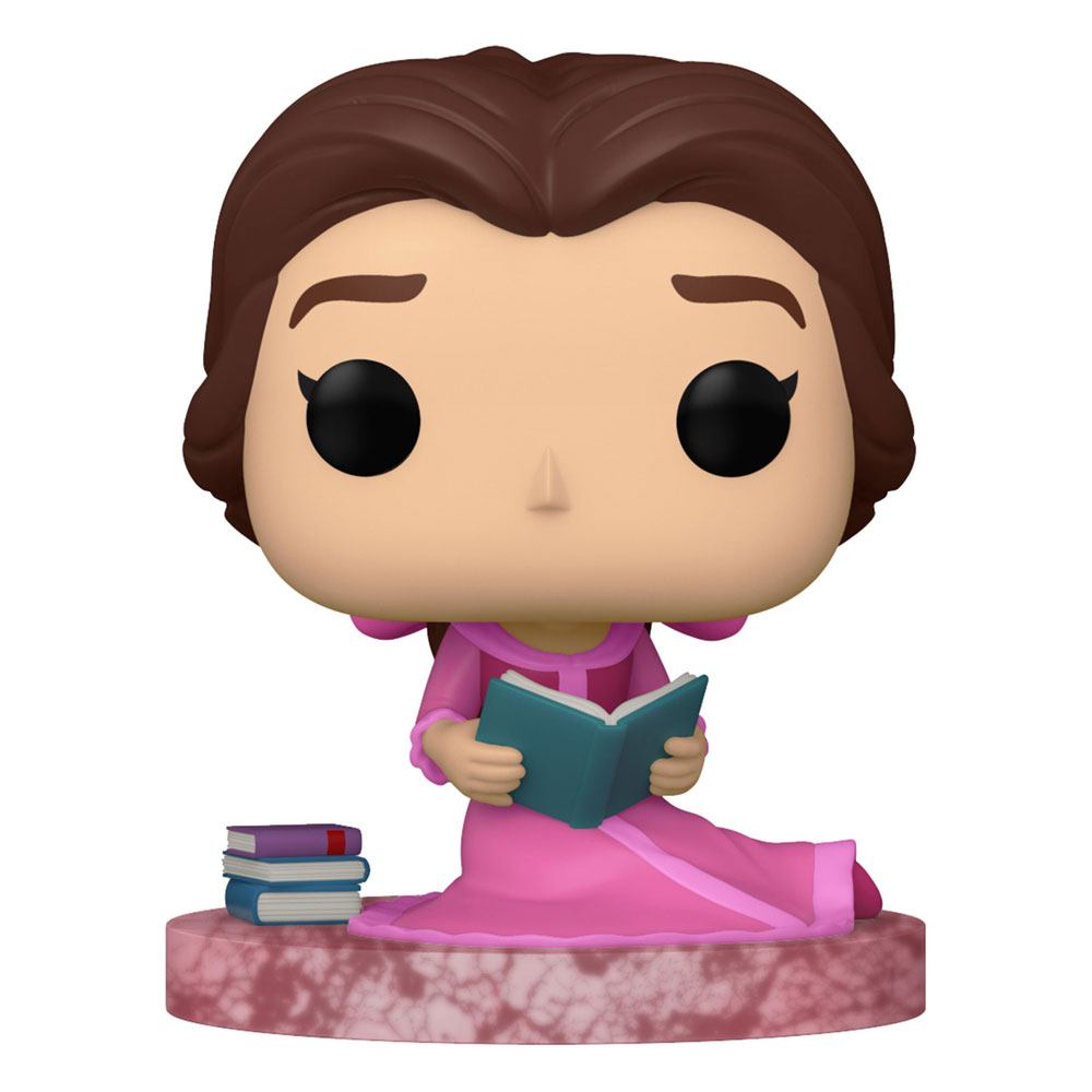 Disney: Ultimate Princess Pop! Disney vinyl figuur belle (schoonheid en het beest) 9 cm