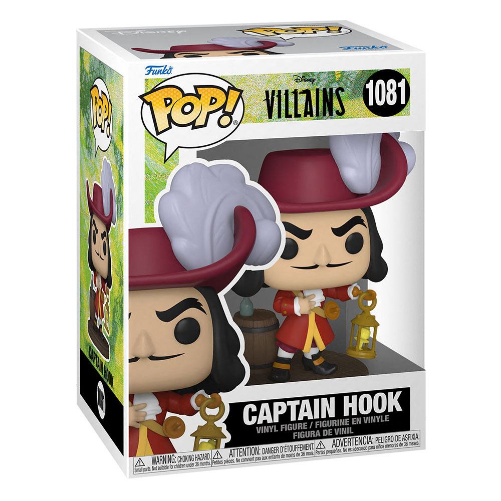 Disney: Villains Pop! Disney vinyl figuur kapitein haak 9 cm