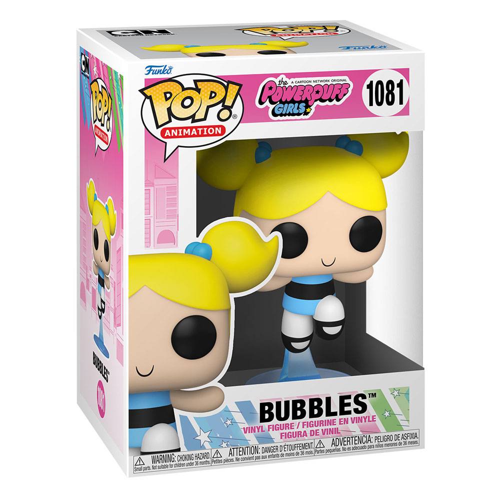De Powerpuff Girls POP! Animatie Vinylfiguur Bubbels 9 cm