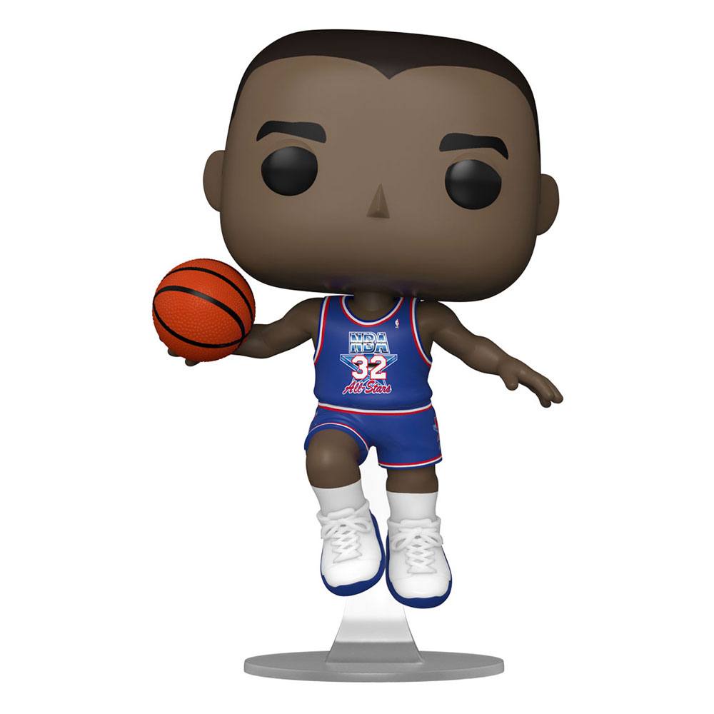 NBA Legends Pop! Basketbal vinylfiguur Magic Johnson (Blue All Star Uni 1991) 9 cm