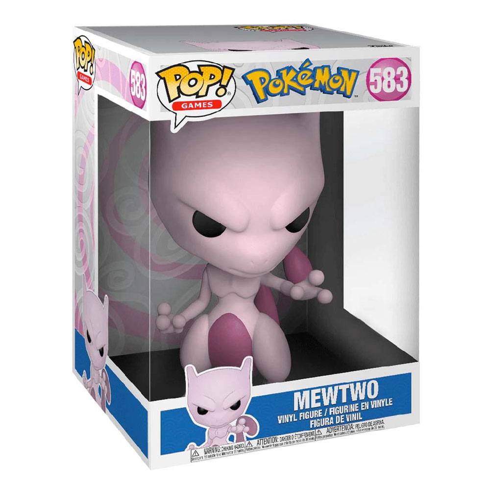 Pokemon Super Sized Jumbo Pop! Vinyl figuur mewtwo (EMEA) 25 cm