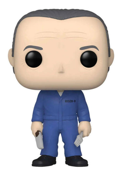 De stilte van de lammeren POP! Movies Vinylfiguur Hannibal met mes en vork, 9 cm