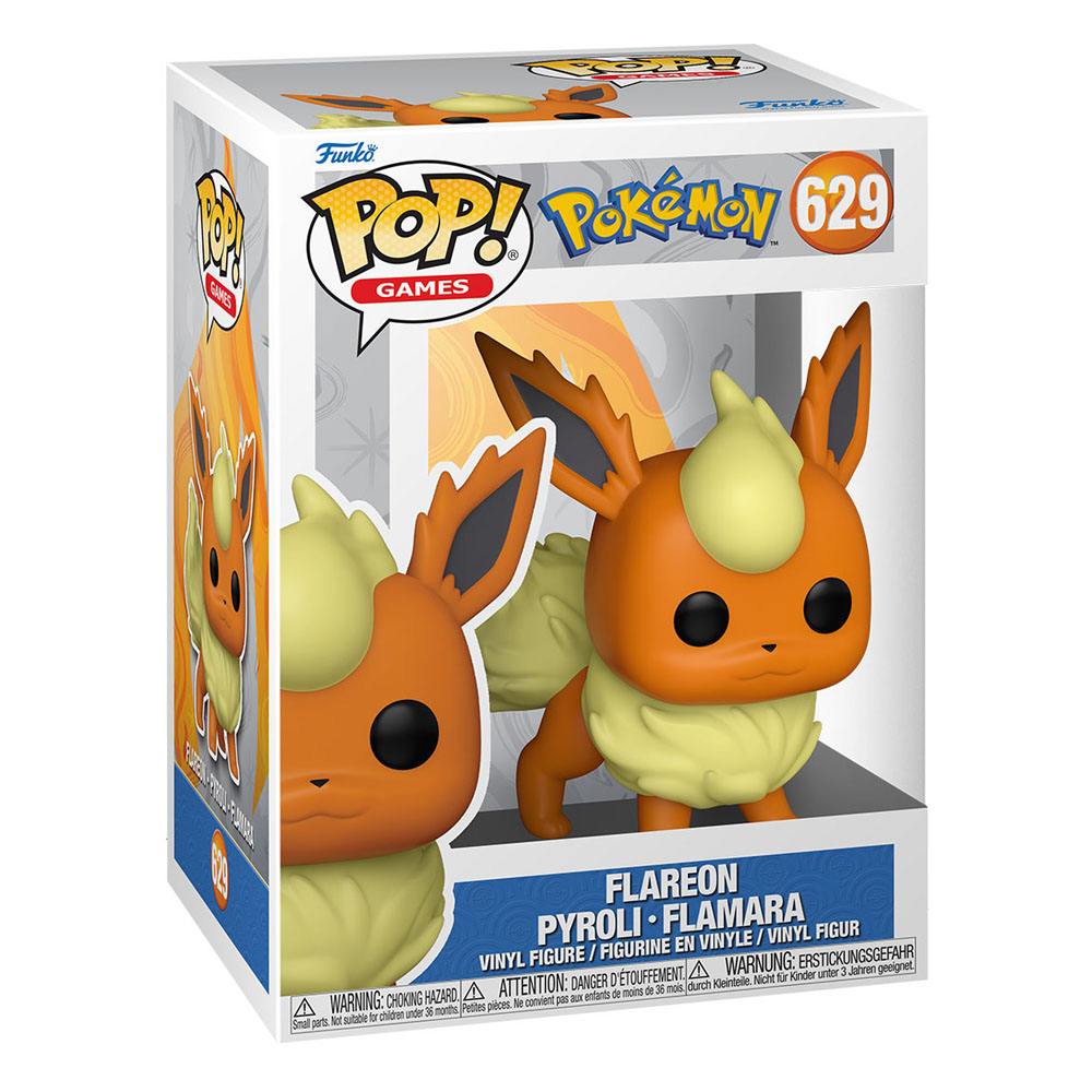 Pokemon Pop! Games vinyl figuur flareon (EMEA) 9 cm