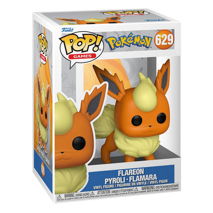 Pokemon Pop! Games vinyl figuur flareon (EMEA) 9 cm