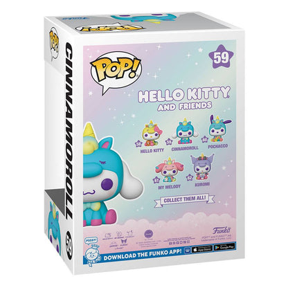 Hello Kitty en vrienden pop! Sanrio vinyl figuur cinnamoroll 9 cm