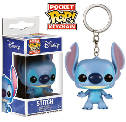 Lilo & Stitch Pocket Pop! Vinyl sleutelhanger steek 4 cm