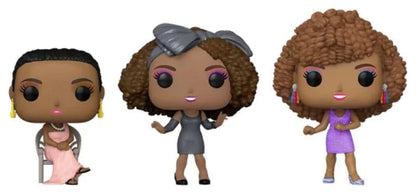 Whitney Houston POP! Icons vinylfiguren, 3-pack, exclusieve editie, 9 cm