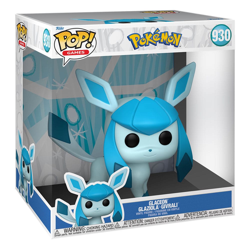 Pokemon Super Sized Jumbo Pop! Vinylfiguur glaceon (EMEA) 25 cm