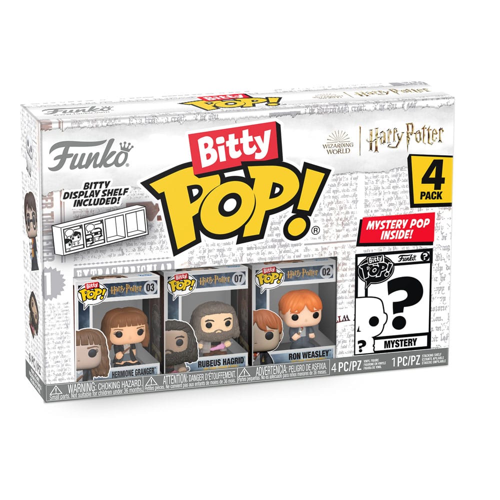 Harry Potter Bitty Pop! Vinyl Figuur 4-pack Hermione 2,5 cm