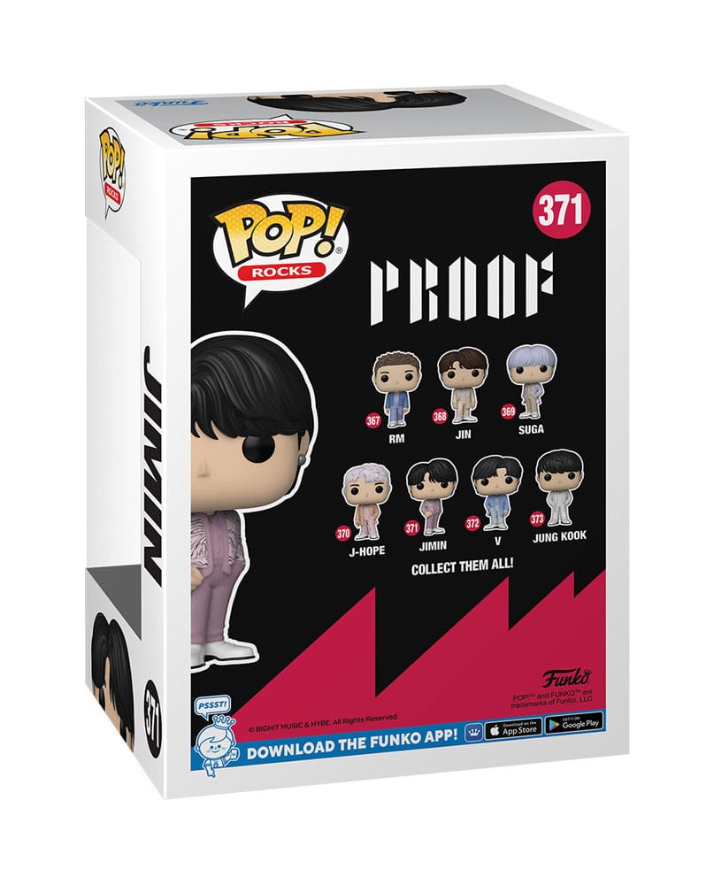 BTS POP! Rocks vinyl figuur Jimin 9 cm