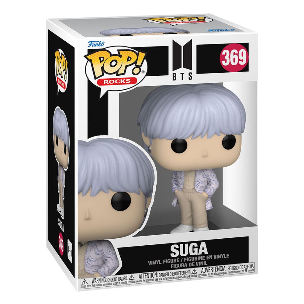 BTS POP! Rocks vinyl figuur Suga 9 cm