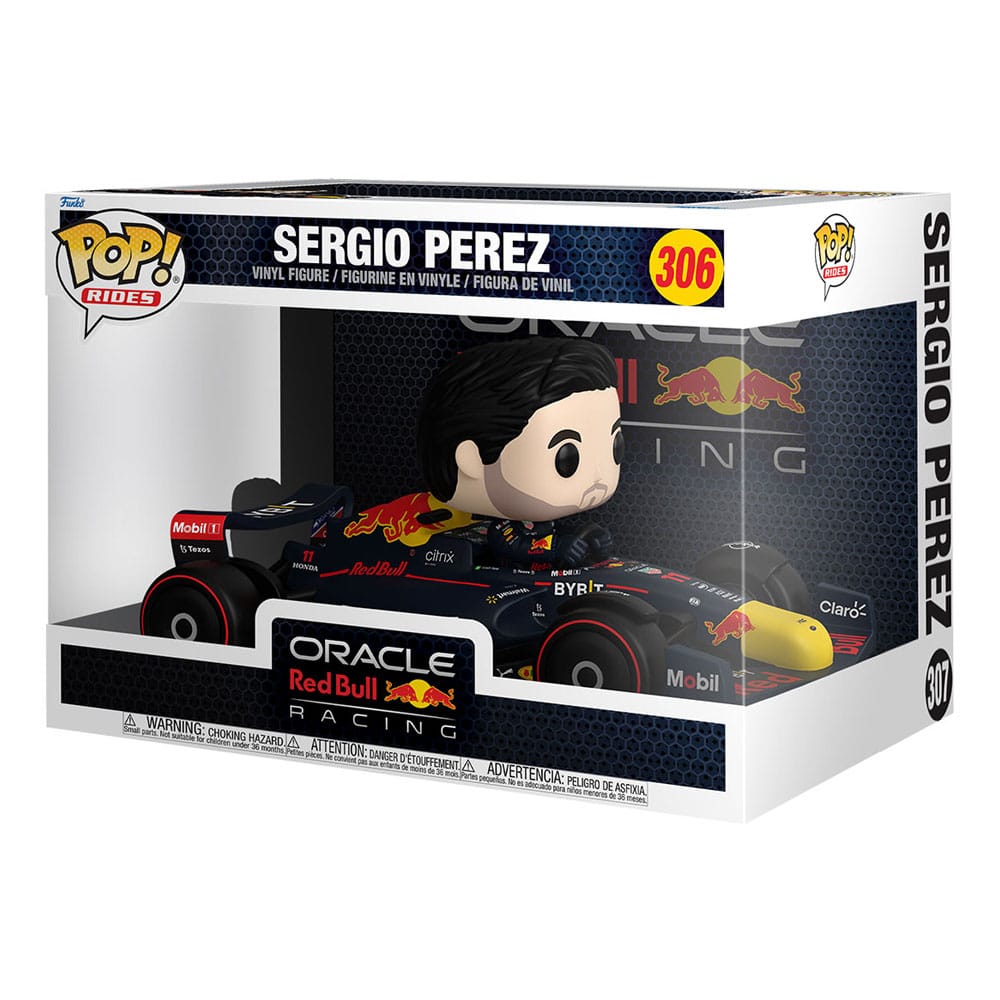 Formule 1 POP! Rides Super Deluxe Vinyl Figuur Sergio Perez 15 cm