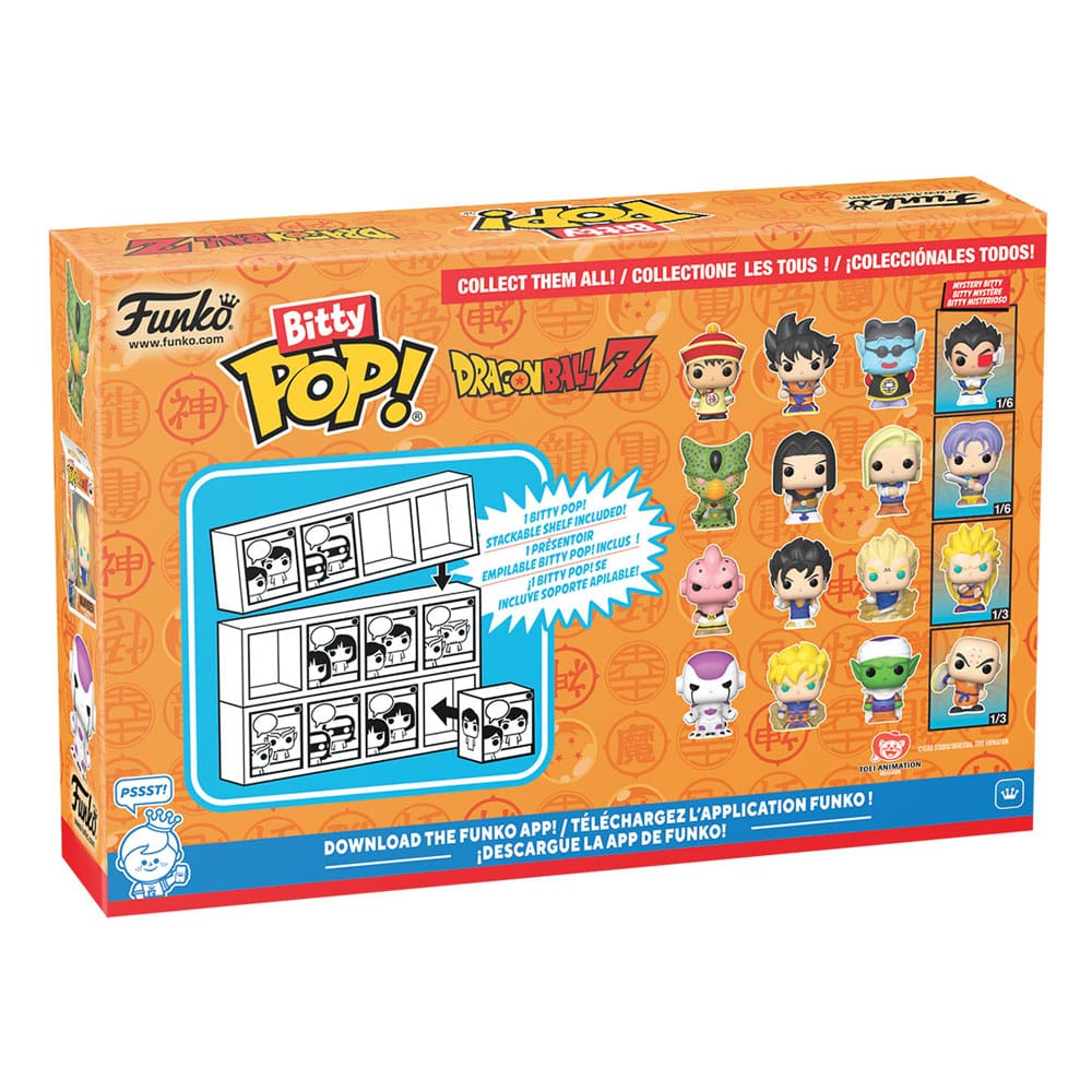 Dragon Ball Bitty Pop! Vinyl Afbeelding 4-pack Serie 1 2,5 cm