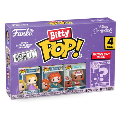 Disney Princesses Bitty Pop! Vinyl Figuur 4-pack Rapunzel 2,5 cm