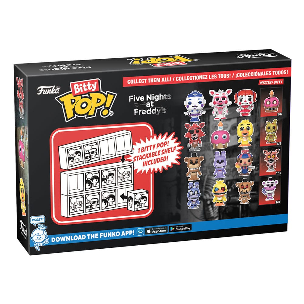 Vijf nachten bij Freddy's Bitty Pop! Vinyl Afbeelding 4-pack Ballora 2,5 cm