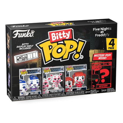 Vijf nachten bij Freddy's Bitty Pop! Vinyl Afbeelding 4-pack Ballora 2,5 cm