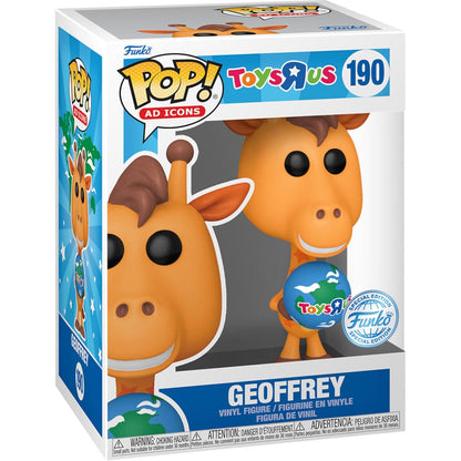 Toys "r" ons pop! Advertentie -pictogrammen vinylfiguur Geoffrey Special Edition 9 cm