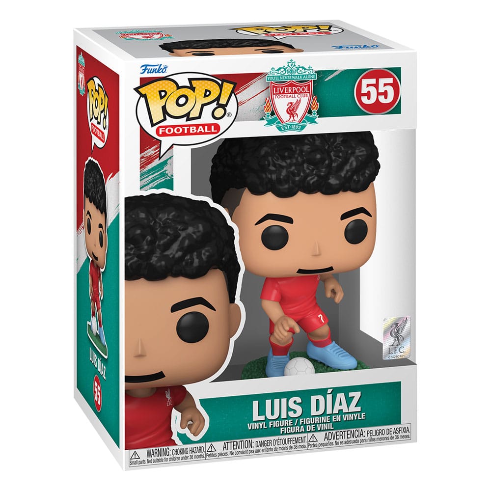 Liverpool F.C. KNAL! Voetbalvinylfiguur Luis Díaz 9 cm