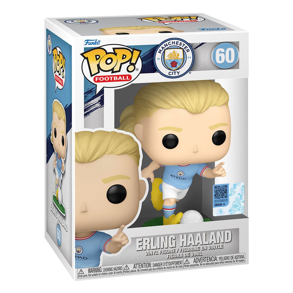 EFL POP! Voetbalvinyl figuur mancity - erling haaland 9 cm